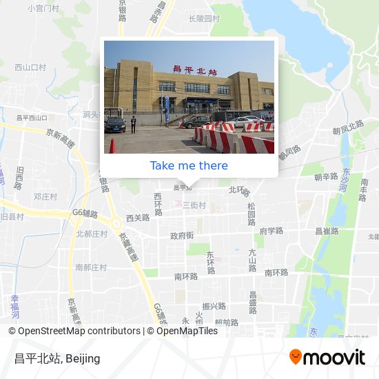 昌平北站 map