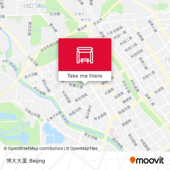 博大大厦 map