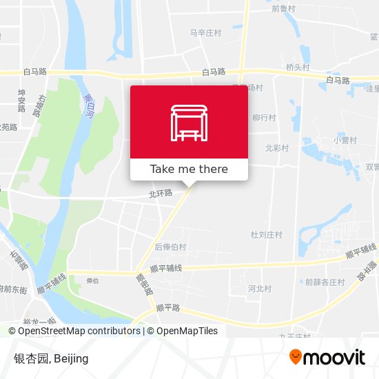 银杏园 map