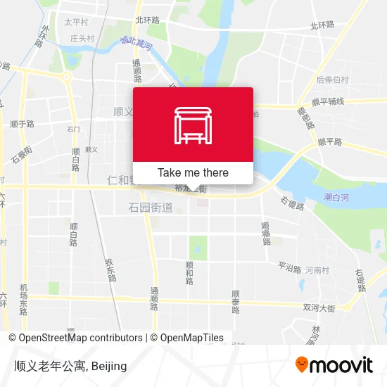 顺义老年公寓 map