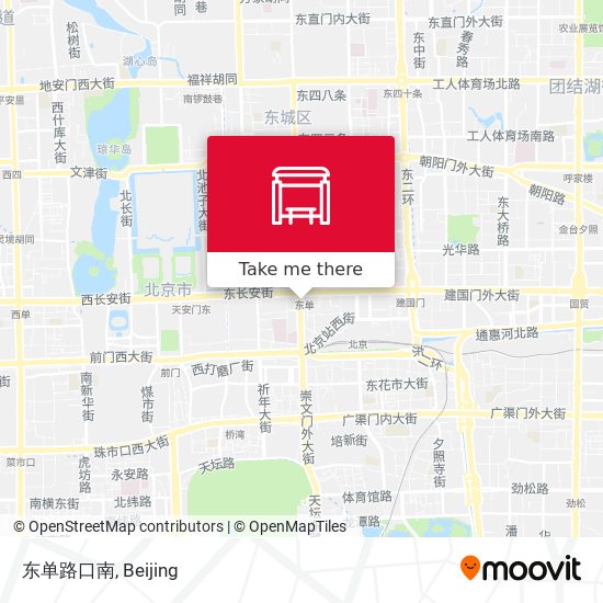 东单路口南 map