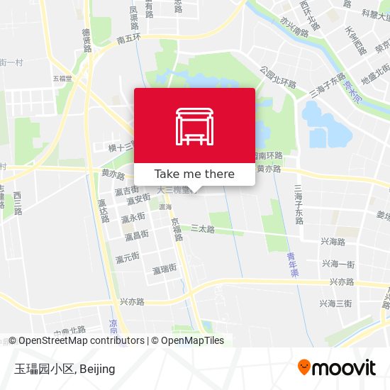 玉瓃园小区 map