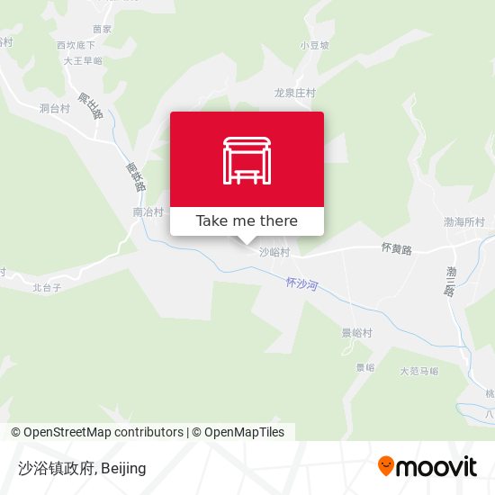 沙浴镇政府 map