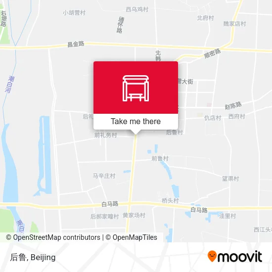 后鲁 map