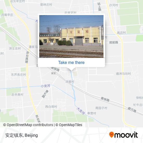 安定镇东 map