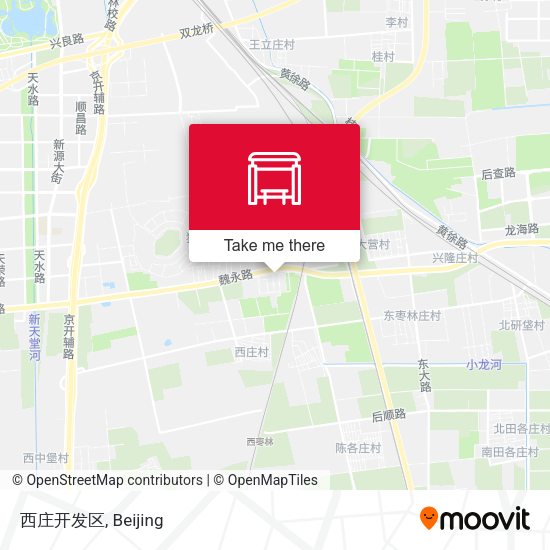 西庄开发区 map