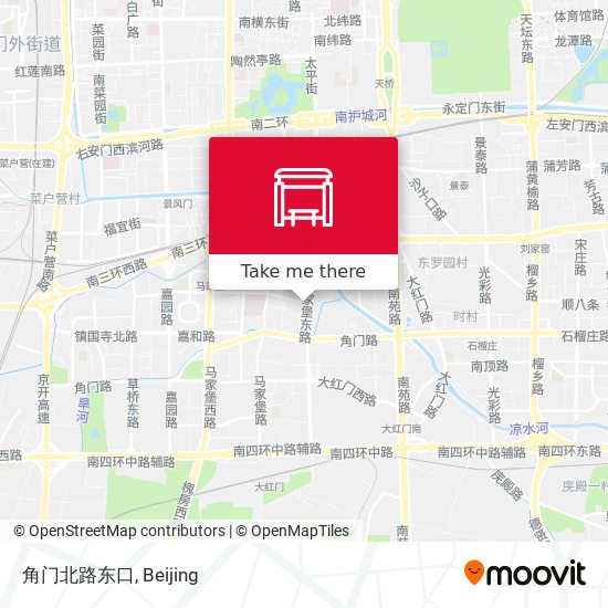 角门北路东口 map