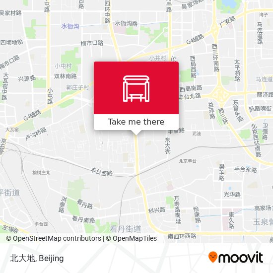 北大地 map