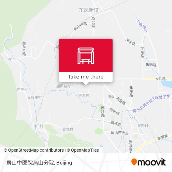 房山中医院燕山分院 map