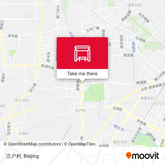 庄户村 map