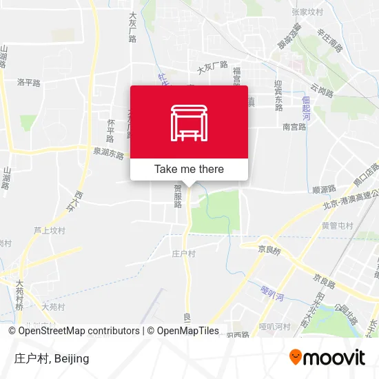 庄户村 map