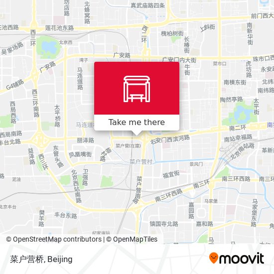 菜户营桥 map
