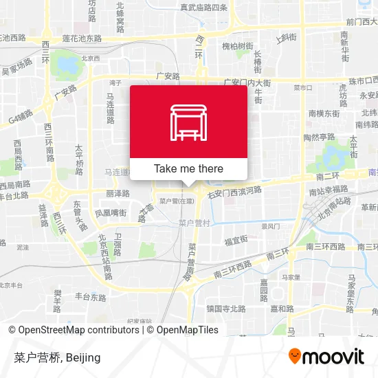 菜户营桥 map