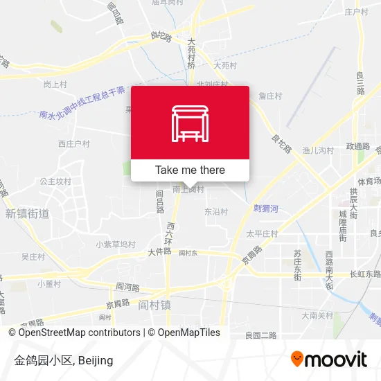 金鸽园小区 map