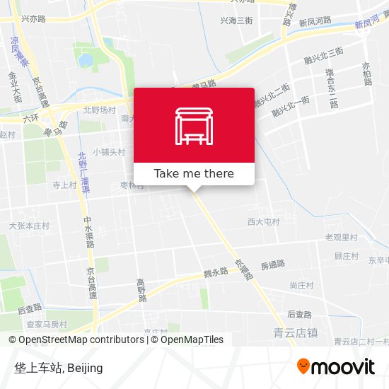 垡上车站 map