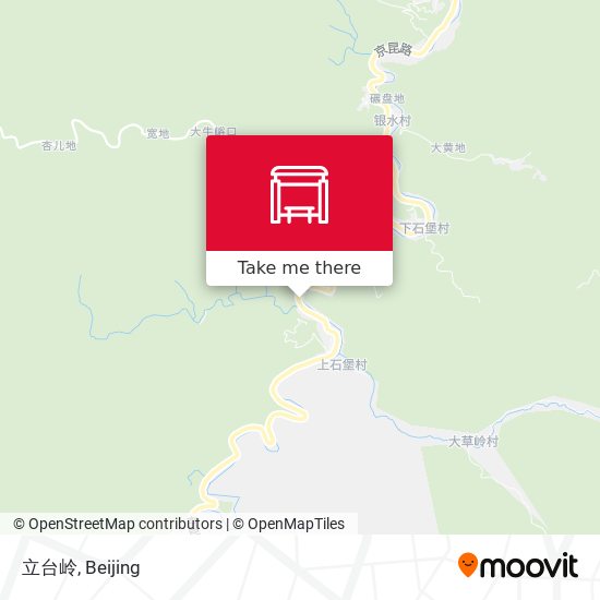 立台岭 map