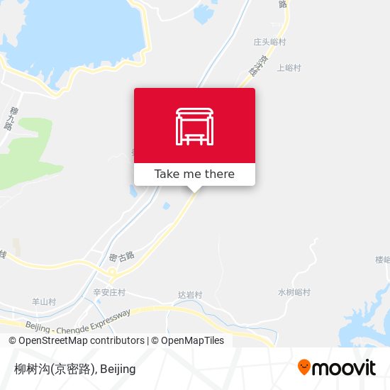 柳树沟(京密路) map