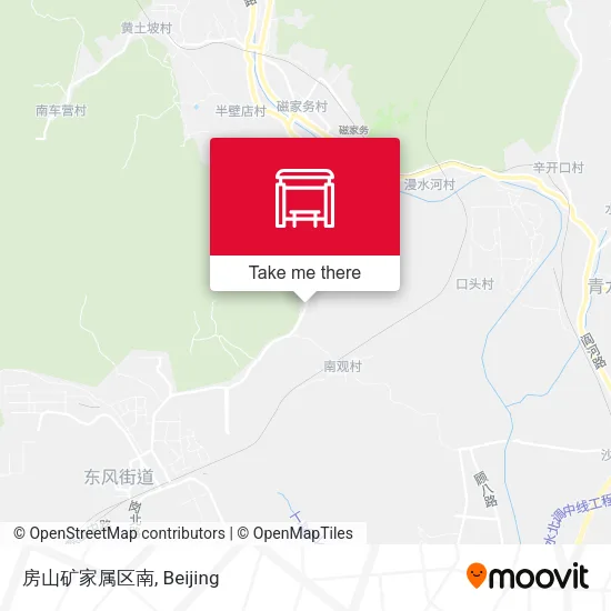房山矿家属区南 map