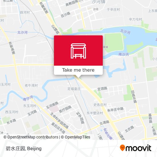 碧水庄园 map