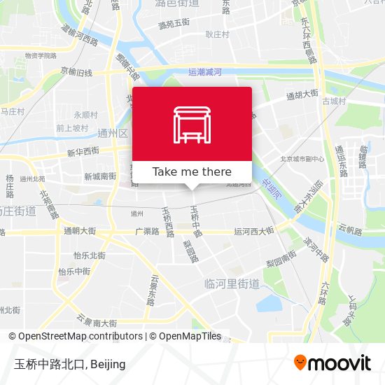 玉桥中路北口 map