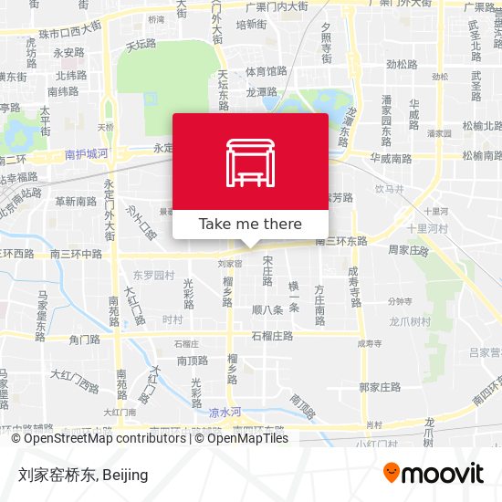 刘家窑桥东 map
