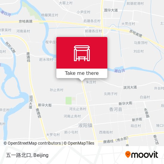 五一路北口 map