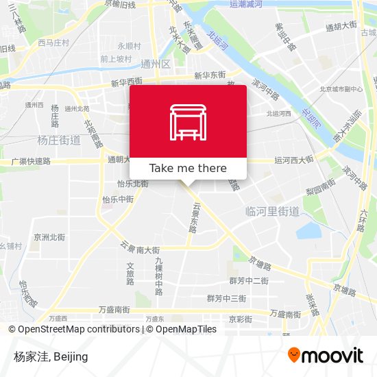 杨家洼 map