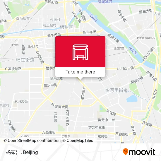 杨家洼 map