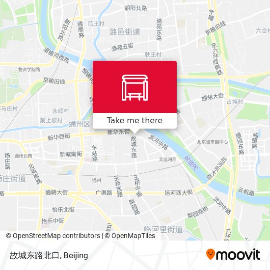 故城东路北口 map