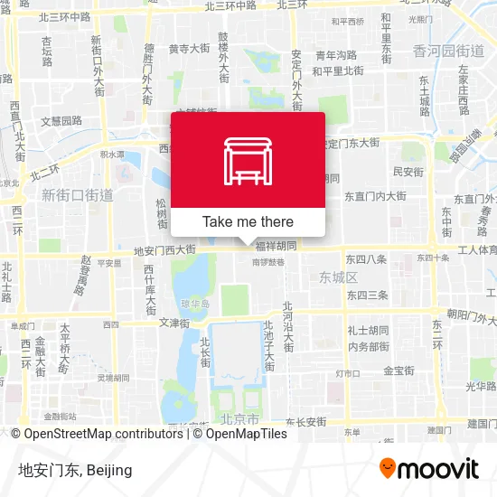 地安门东 map