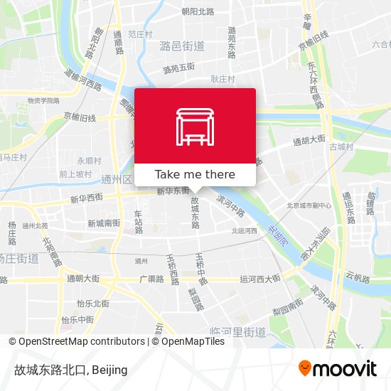 故城东路北口 map