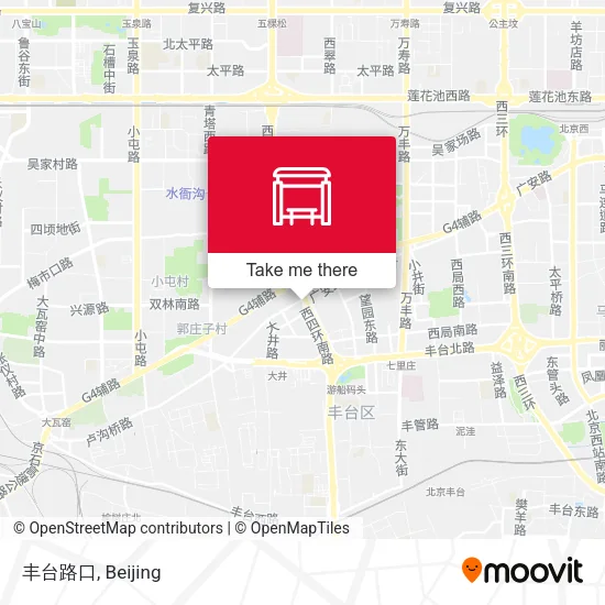丰台路口 map