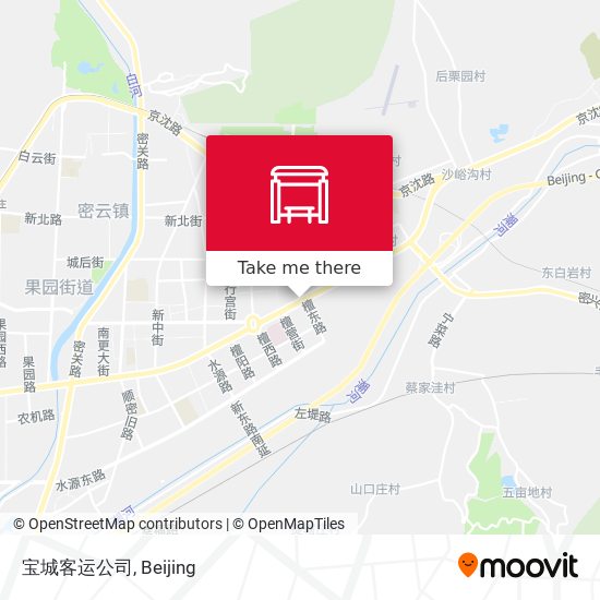 宝城客运公司 map