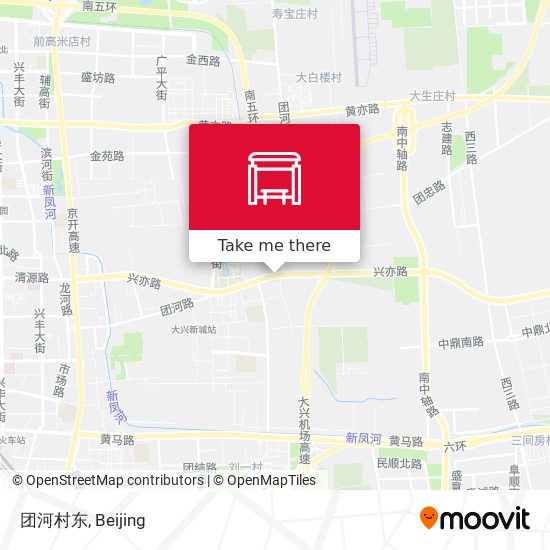 团河村东 map