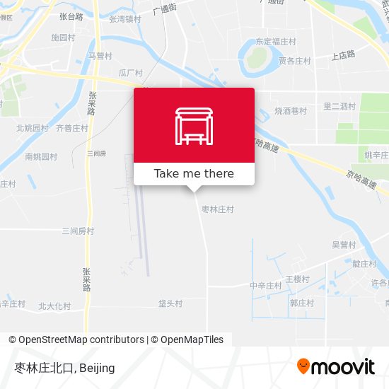 枣林庄北口 map