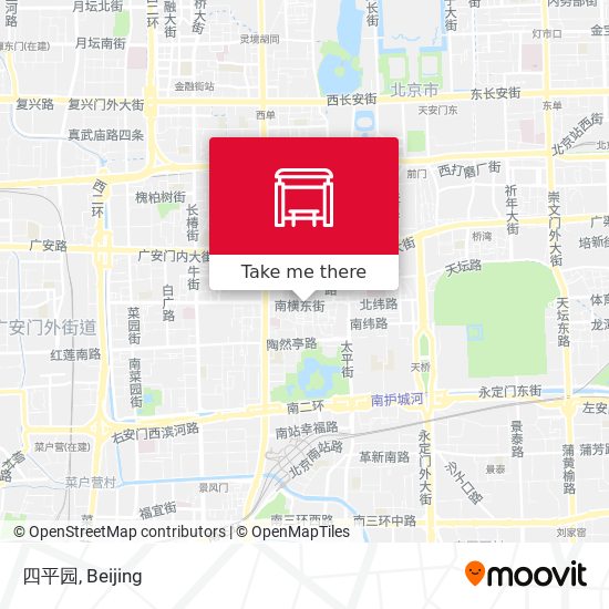 四平园 map