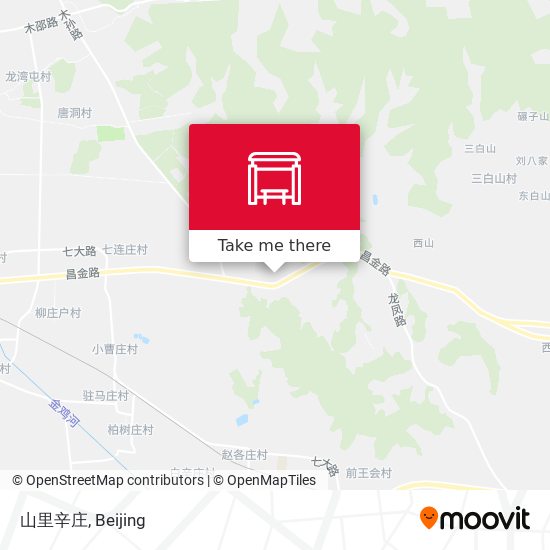 山里辛庄 map