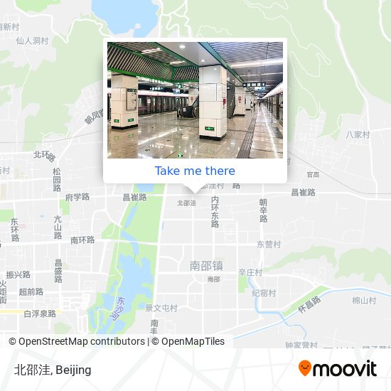 北邵洼 map