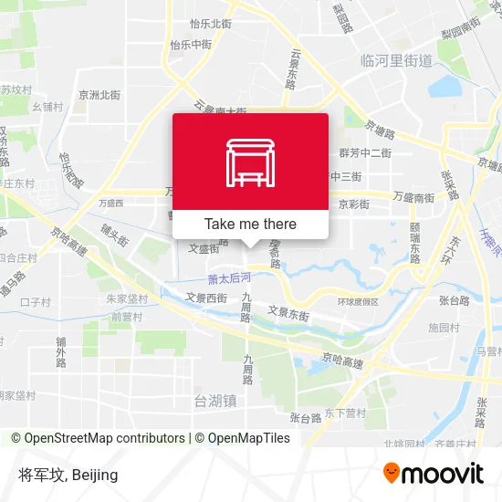 将军坟 map