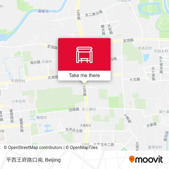 平西王府路口南 map