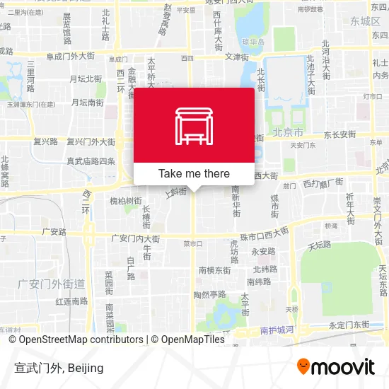 宣武门外 map