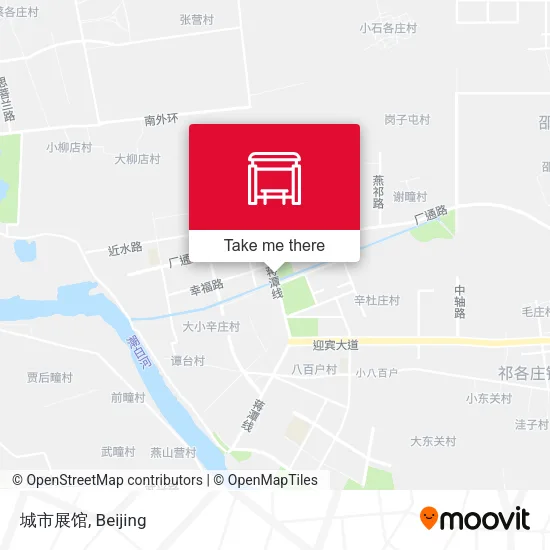 城市展馆 map