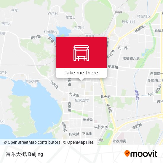 富乐大街 map