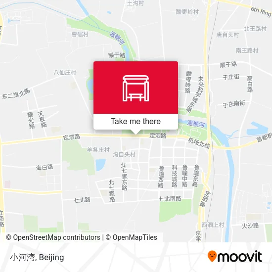 小河湾 map