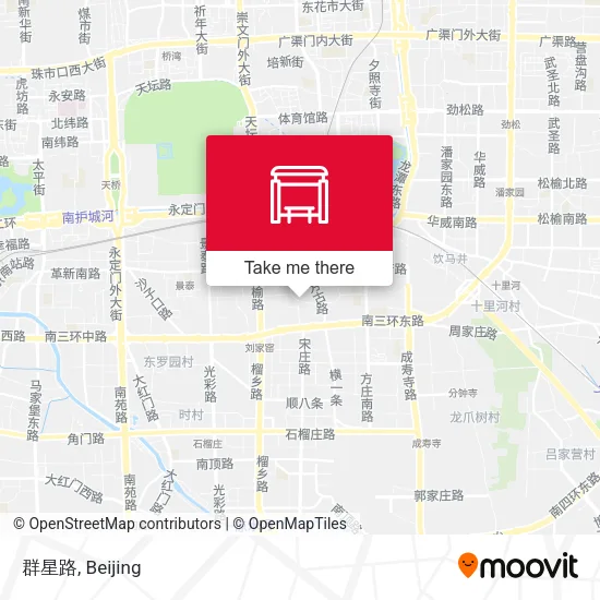 群星路 map