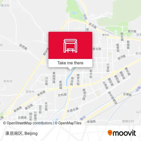 康居南区 map
