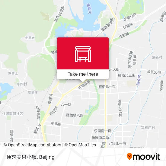 顶秀美泉小镇 map