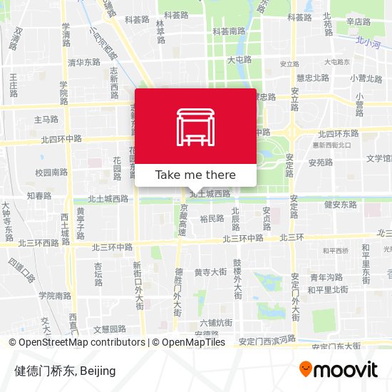 健德门桥东 map