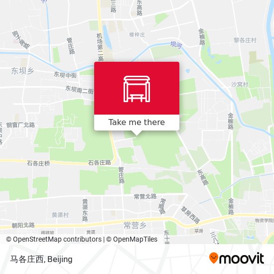 马各庄西 map