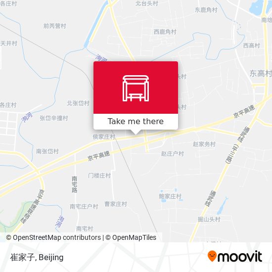 崔家子 map